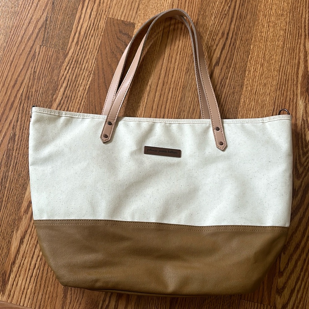 Petunia Pickle Bottom Diaper Bag Tote Canvas